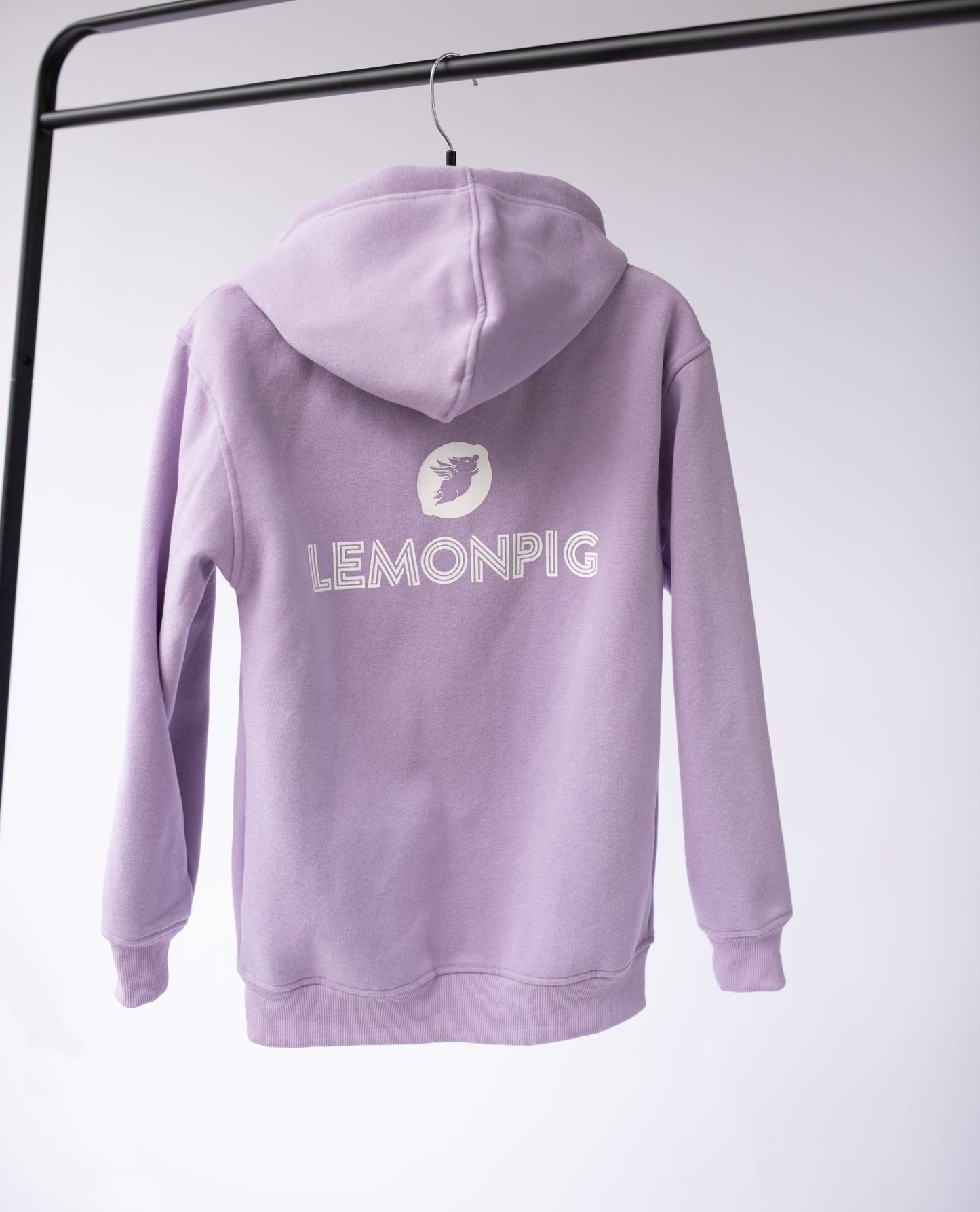 LemonPig Logo Hoodie - Full Zip Hooded Sweatshirt - LemonPigStore - Hooded sweatshirt jacket - LP-hoodXS-OLV-015 - LemonPig
